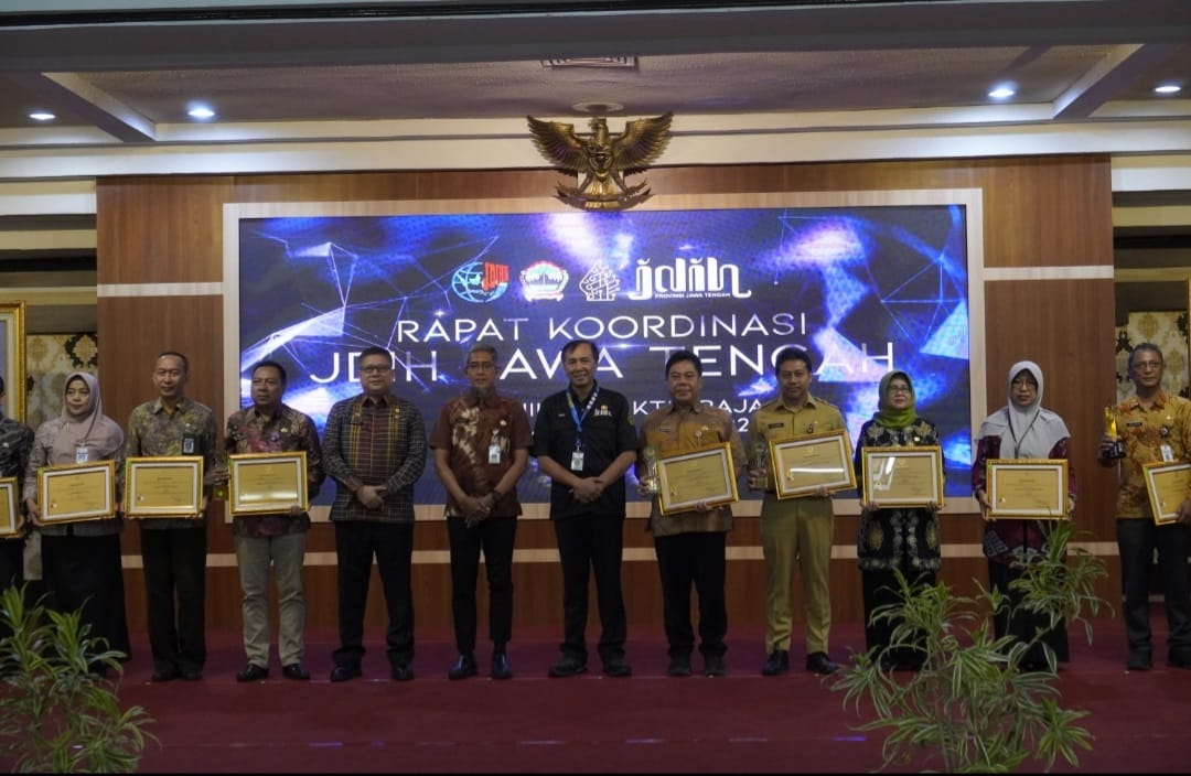 Penghargaan JDIH Provinsi Jawa Tengah Tahun 2024